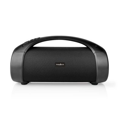 Bluetooth® Party Boombox | 6 timer | 2.0 | 50 W | Media avspilling: AUX / USB | IPX5 | Linkable | Bære håndtak | Party lys | Sort
