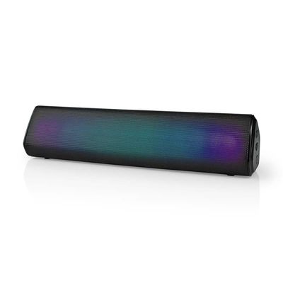 Bluetooth® højttaler | Maksimal batteritid: 6 timer | Borddesign | 18 W | Stereo | Indbygget mikrofon | Kan parres | Sort