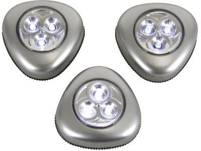 Selvklebende LED-lys - 3 stk