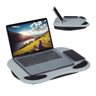 Pute for laptop grå