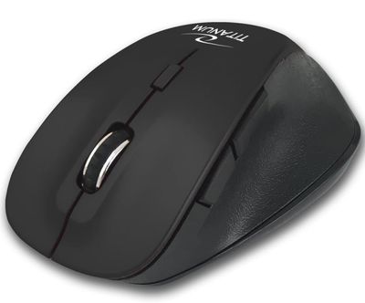Titanum Trådløs Bluetooth Optisk Mus 6D Fornax Svart