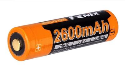 18650 Li-ion 2600mah oppladbar