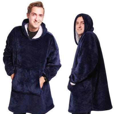 Oversized Hoodie med Hette – Filt