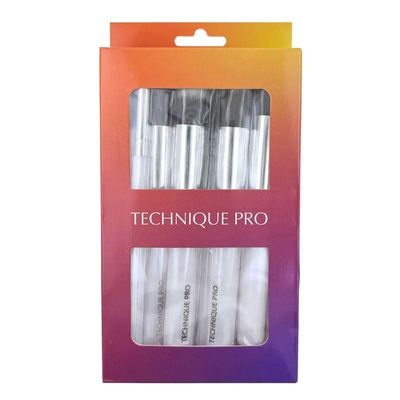 Technique PRO® Silver Edition Sminkebørster - 10 stk.