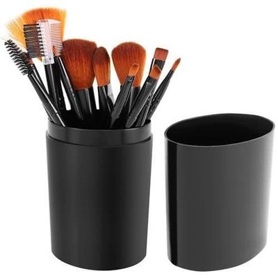 Makeup børster 12-pak med etui
