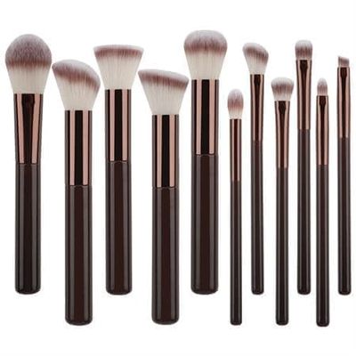 Technique Pro Chocolate Bronze Makeup Brush Set - 11 Makeup Børster