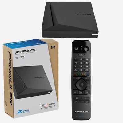 Formuler Z11 Pro med Bluetooth-fjernbetjening Satvision Version