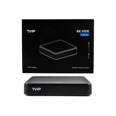TVIP S-Box v.605 SE, 4K UHD Linux