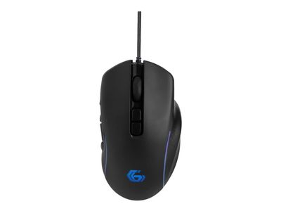 Gembird GMB Gaming MUSG-RAGNAR-RX500 - Mus - ergonomisk - gaming, RGB backlighted - 10 knapper - kablet - USB 2.0 - giftbox with transparent window