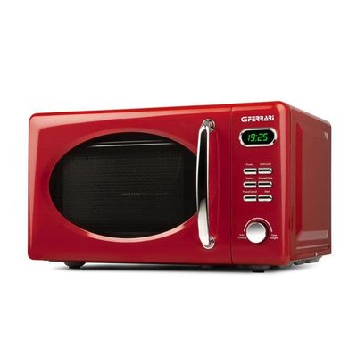 G3 Ferrari G10155 Vintage Digital Kombinationsmikrovågsugn “Savormio Vintag” 1150 W, 20 liter, 8 program, Röd