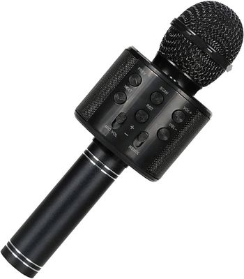 Karaokemikrofon med høyttaler og Bluetooth