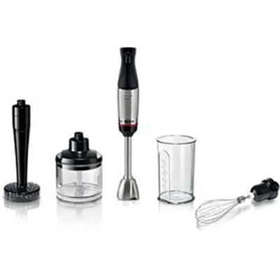 Bosch Haushalt ErgoMaster Serie 6 Stavmixer 1000 W med mätglas, med Shaker, Multifunktion, Visp, BPA-fri Rostfritt stål