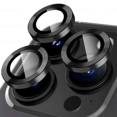 iPhone 14 Pro/Pro Max Kamerabeskyttelse Svart