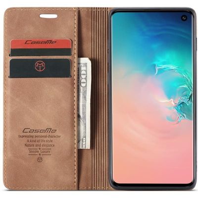 CaseMe Smart Magnet Flipdeksel Samsung Galaxy S10 (SM-G973F) : Farge - Grå