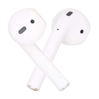 Silikonikotelo AirPods 2-pack UltraThin : väri - valkoinen