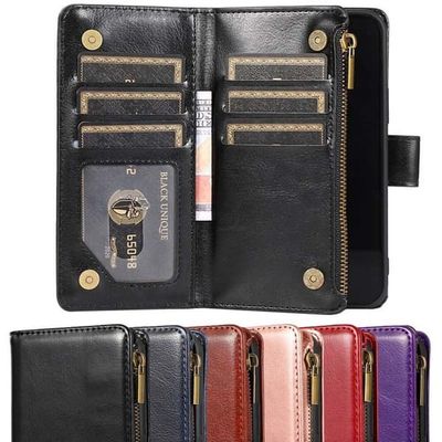 DoubleFlip Zipper 9-kort Apple iPhone 12 Pro Max (6.7")