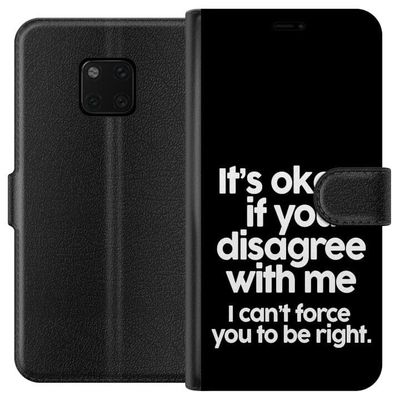 Huawei Mate 20 Pro Lommeboketui Tekst