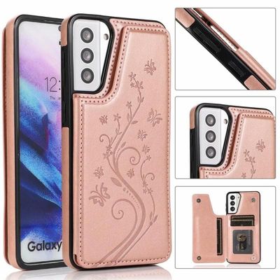 Samsung S21 Plus iskunkestävä kotelo, 3-taskuinen Flippr V2