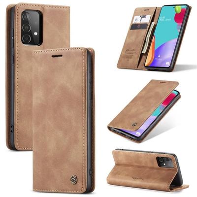 CaseMe Smart FlipCase Samsung Galaxy A52 : farve - brun