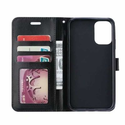 Asus Zenfone 8 Lompakkokotelo PU-nahkainen 4-TASKKU