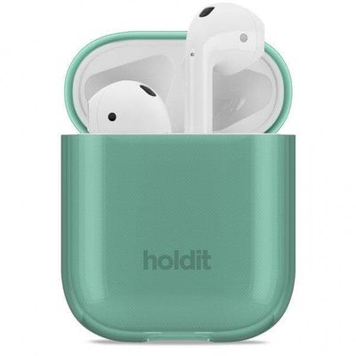 Holdit Seethru etui AirPods Moss Grøn