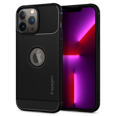 Spigen Rugged Armor deksel Apple iPhone 13 Pro Max - Svart