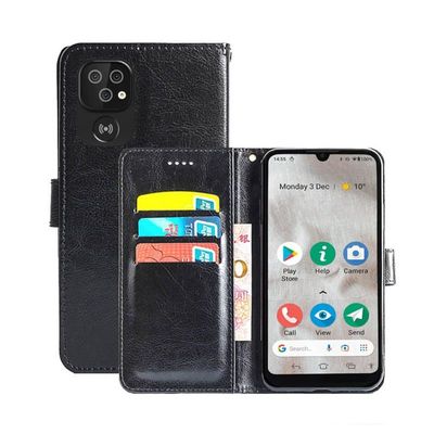 Wallet Cover 3-kort Doro 8110 : farve - sort