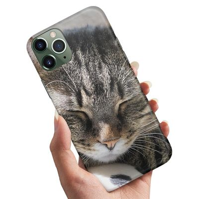 iPhone 12/12 Pro - Kuoret/Suojakuori Nukkuva Kissa