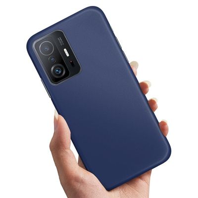 Xiaomi 11T/11T Pro 5G - Deksel/Mobildeksel Mørkblå