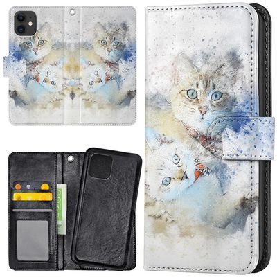 iPhone 11 - Lompakkokotelo/Kuoret Kissat
