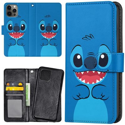 iPhone 12 Pro Max - Lommebok Deksel Stitch