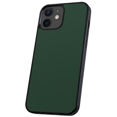 iPhone 12/12 Pro - Deksel/Mobildeksel Mørkegrønn