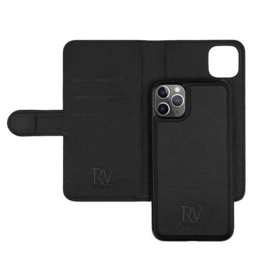 iPhone 13 Pro Max Plånboksfodral Magnet Rvelon - Svart
