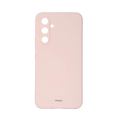 Matkapuhelimen kuori Silicone Chalk Pink - Samsung Galaxy A54 5G