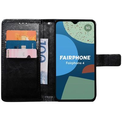 Mobilplånbok 3-kort Fairphone 4 - Svart