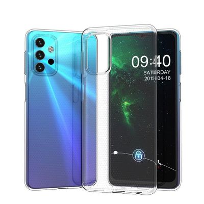 Samsung A14 4G/5G Kuori läpinäkyvää kumia