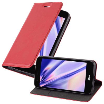 LG K4 2017 Suojakotelo Suojakuori Lompakkokotelo Matkapuhelinkotelo jossa magneettisuljenta, jalusta-toiminto ja korttitasku