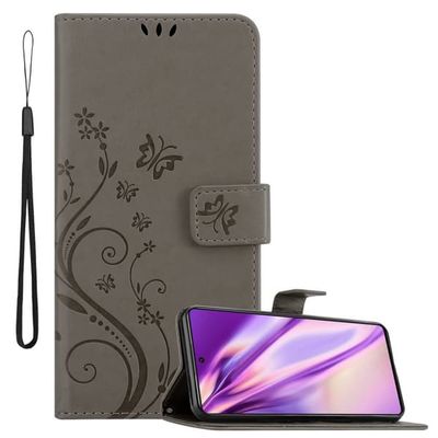 Deksel til Xiaomi 11T / 11T PRO Lommebokdeksel i blomster design med magnetisk lukking, stativfunksjon og kortplasser