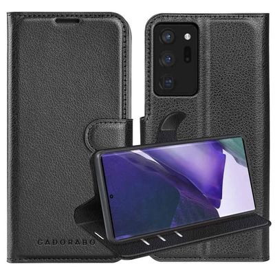 Deksel til Samsung Galaxy NOTE 20 ULTRA Lommebokdeksel med magnetisk lukking, stativfunksjon og kortlomme