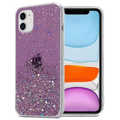 Deksel til iPhone 11 PRO MAX med glitrende glitter