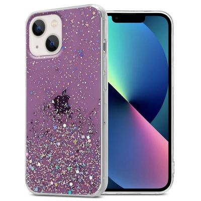 Deksel til iPhone 13 MINI med glitrende glitter