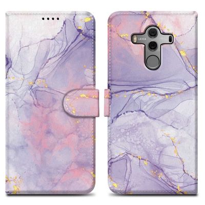 Lommebokdeksel til Huawei MATE 10 PRO Beskyttelsesetui med magnetisk lukking, stativfunksjon og kortspor