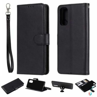 Samsung Galaxy S23 Ultra 2-i-1 magnetisk lommebokveske Black