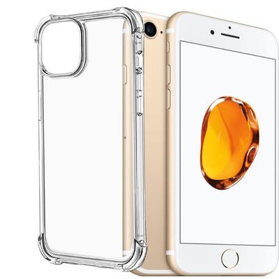 iPhone 7/8/SE Skal - Extra Stöttåligt och Slitstarkt Transparent