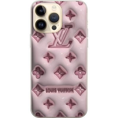 Apple iPhone 15 Pro Max Gjennomsiktig deksel LV Pink