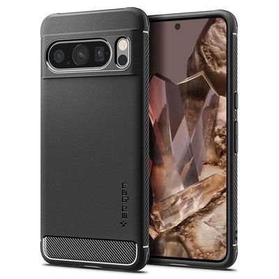 Spigen Google Pixel 8 Pro Cover Rugged Armor Matte Black