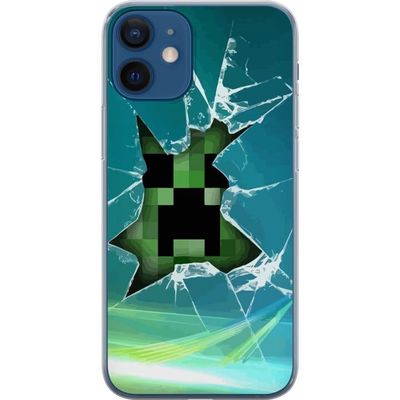 Apple iPhone 12 Läpinäkyvä kuori Minecraft
