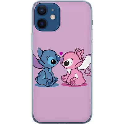 Apple iPhone 12 Läpinäkyvä kuori Stitch-Rakkaus