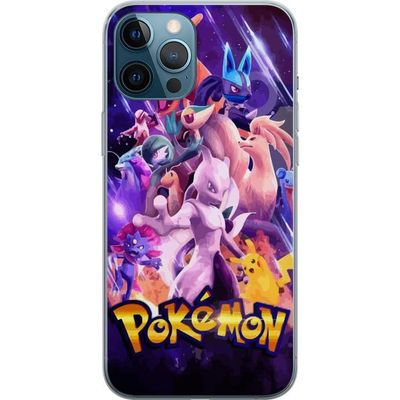 Apple iPhone 12 Pro Max Gjennomsiktig deksel Pokémon