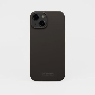 2-pakning MobileFriend silikondeksel iPhone 15 Pro Black